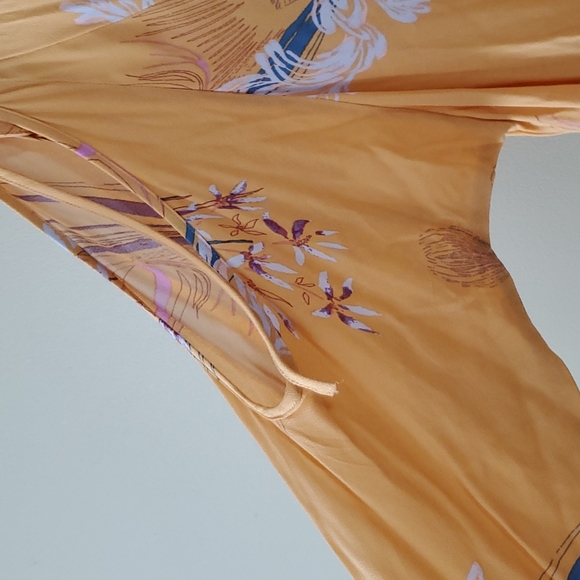 FREE PEOPLE Floral Clear Skies Cold Shoulder Tunic Dress Size S - Picture 6 of 10